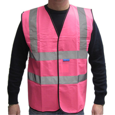 Hi Viz Safety Vest Pink