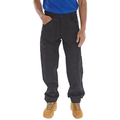 Beeswift Action Work Trousers Black