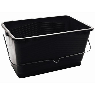 BPS Prodec Plastic Scuttle Black 15L