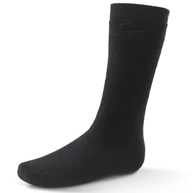 Thermal Terry Sock Black