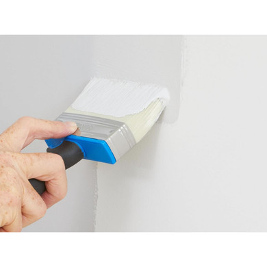 Fit For The Job Block Brush 4 inch Large Capacity for Emulsion Paint