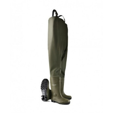 Dunlop Protomastor Chest Wader Full Safety Waterproof Mens Steel Toe & Midsole