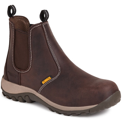 DeWalt Radial Leather Dealer Boot Brown