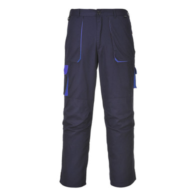 Portwest Texo TX11 CONTRAST TROUSERS NAVY/ROYAL