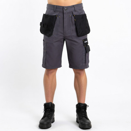 Ironside Madrid Work Shorts Grey/Black