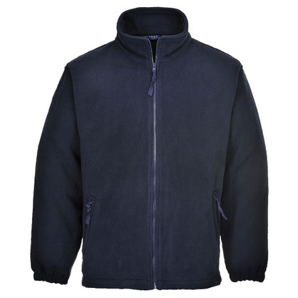 F205 Portwest Aran Fleece Jacket Navy