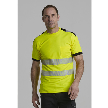 Portwest PW3 Hi-Vis T-Shirt Short Sleeve T181