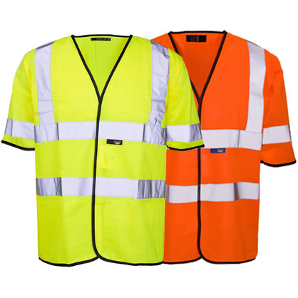 Supertouch Hi Vis Short Sleeved Vest