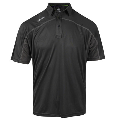 Apache Langley Polo Shirt Black/Grey