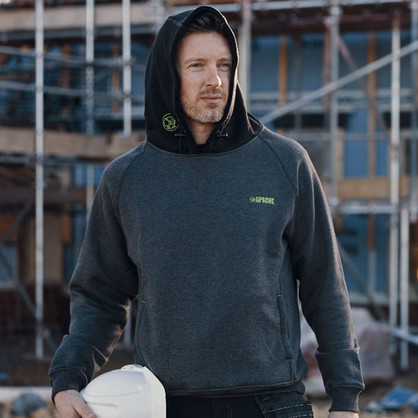 Apache Industrial Kingston Hoody Grey/Black