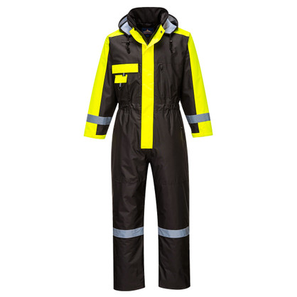 Portwest Winter Padded Coverall Black S585 