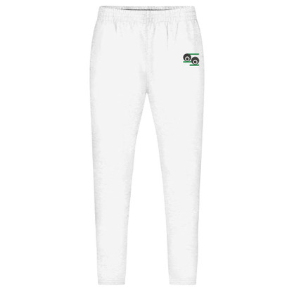 Lawn Bowls Logo Bowling Jogging Bottoms White