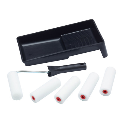 ProDec Contractor 7 pc Foam 4" Mini Roller Set ProDec Contractor 7 pc Foam 4" Mini Roller Set