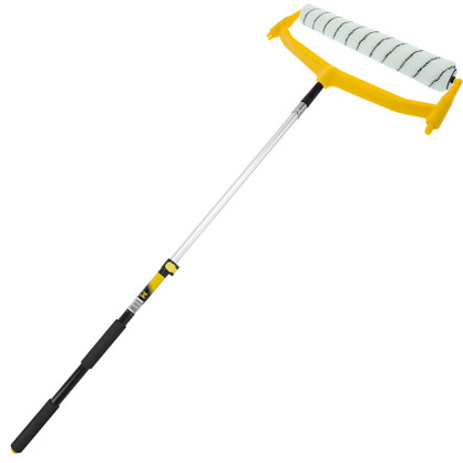 Coral Yukon 18" Microfibre Easy Coater Sleeve Double Arm Paint Roller Frame & Telescopic Extension Pole Coral Yukon 18" Microfibre Easy Coater Sleeve Double Arm Paint Roller Frame & Telescopic Extension Pole