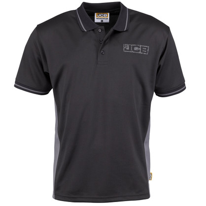 Jcb Trade Performance Polo Black D+IB