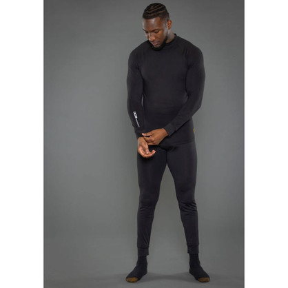 JCB Jcb Workwear Unisex Base Layer Set Black JCB019BL