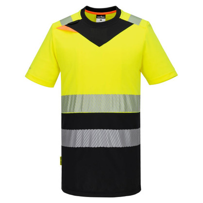 Portwest DX4 Hi-Vis Class 1 T-Shirt Short Sleeve DX434