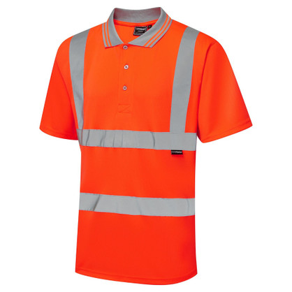 Supertouch Eco Hi Vis Orange Polo Shirt SHV-30281-7