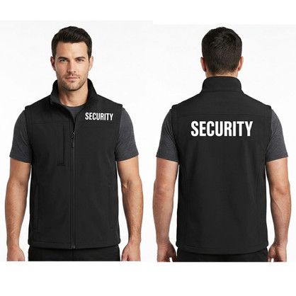 Security Softshell Security Printed Softshell BodyWarmer