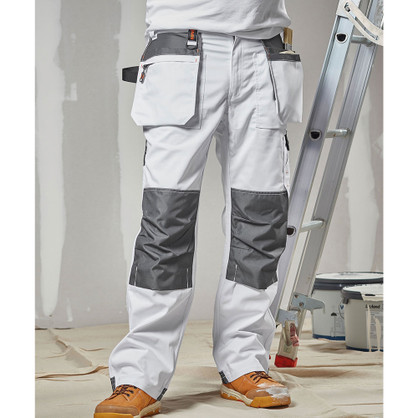Scruffs Worker Plus Trousers White