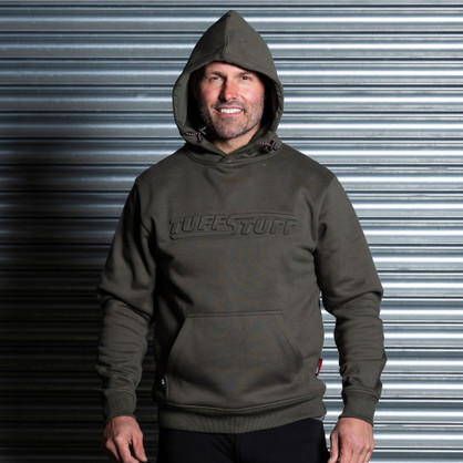 TuffStuff Embossed Hoodie 178 Green