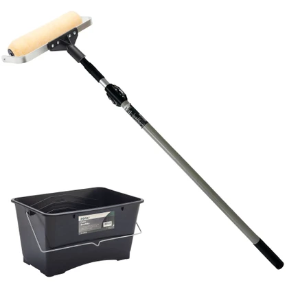 Rota Budapest 12" Double Arm Long Pile Polyester Rough Surfaces Skuttle Kit