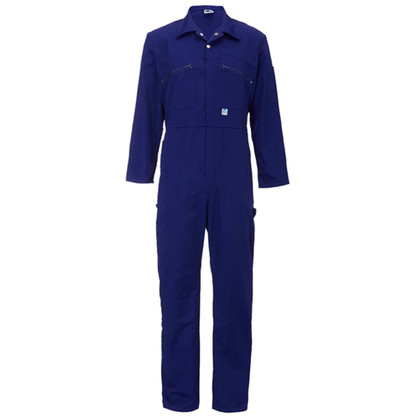 366 Fort Ladies Zip Front Boiler Suit in Royal Blue