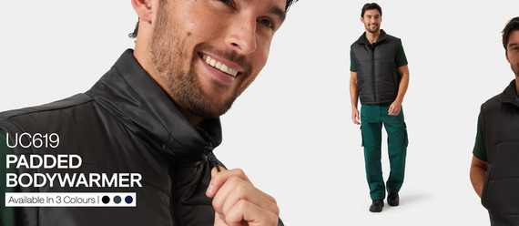 Why the Uneek UC619 Padded Bodywarmer is a Workwear Essential