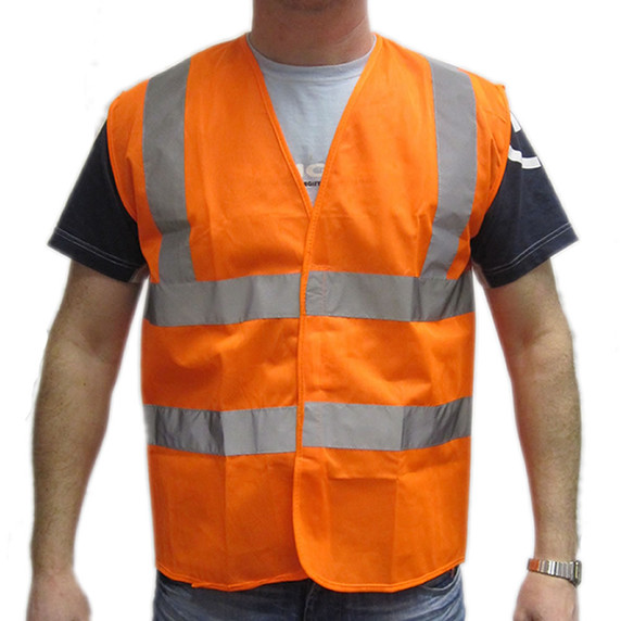 Hi Viz Safety Vest Orange