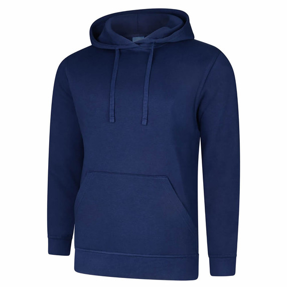 UC509 Uneek Deluxe Hooded Sweatshirt french navy