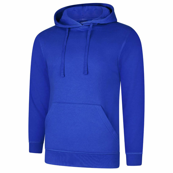 UC509 Uneek Deluxe Hooded Sweatshirt royal