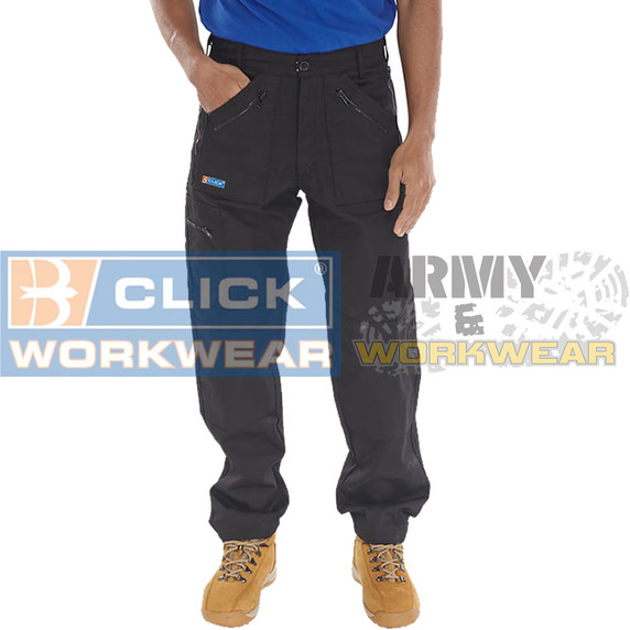 Click action Work Trouser