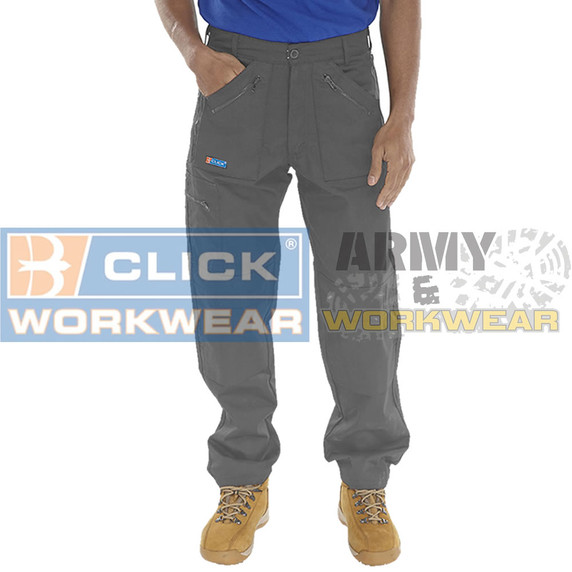 Click action Work Trouser