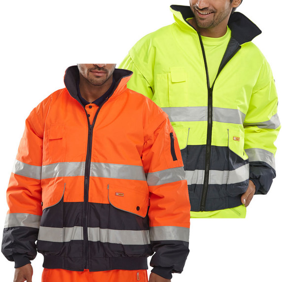 Beeswift Europa Hi Viz Bomber Jacket 