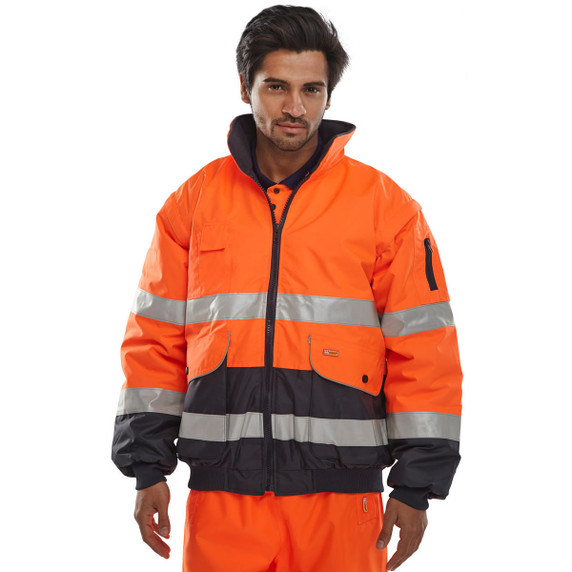 Europa Hi Viz Bomber Jacket 