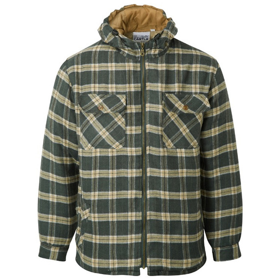 Fort Penarth Hoodie Check Shirt