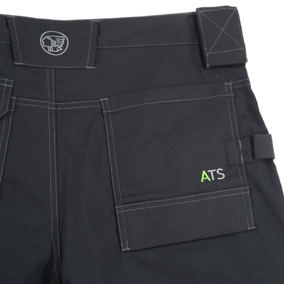 Apache Cavendish Black Rip Stop Stretch Trouser