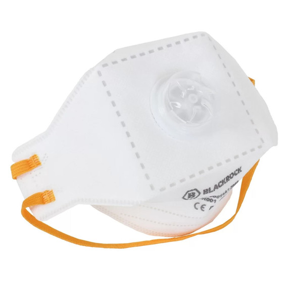 BRDR001 Blackrock Eazi-Breathe FFP2 Disposable Respirator