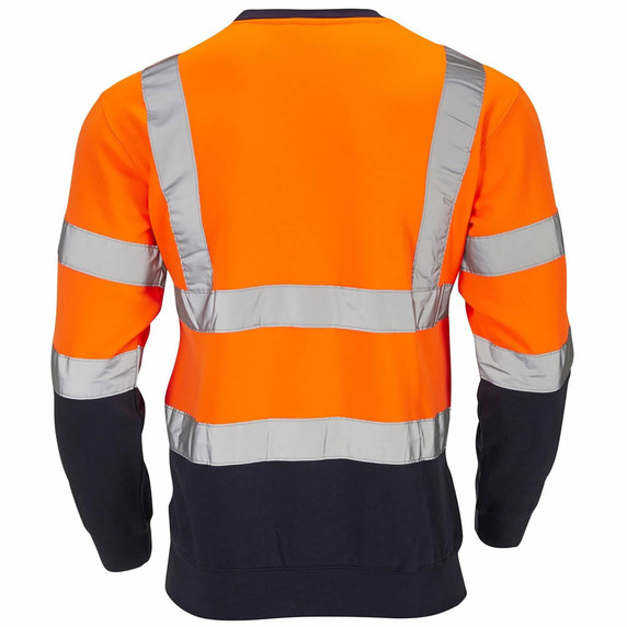 Supertouch Hi-Vis 2 Tone Long Sleeve T-Shirt