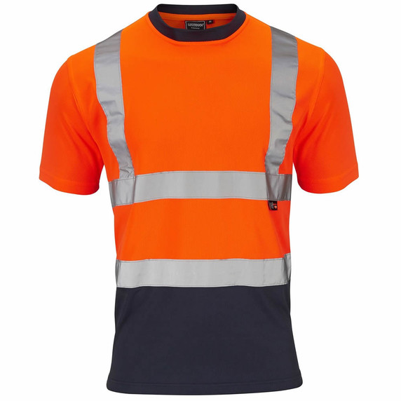 Supertouch Hi-Vis 2 Tone  T-Shirt