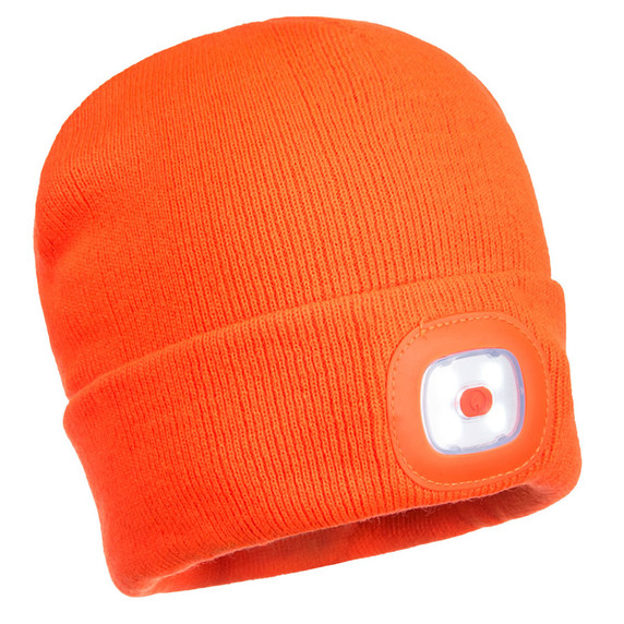 Portwest Beanie USB Rechargeable LED Head Light