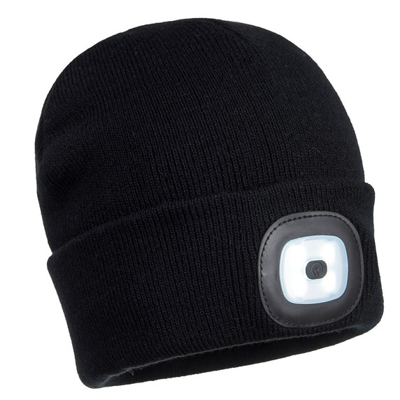 Portwest Beanie USB Rechargeable LED Head Light