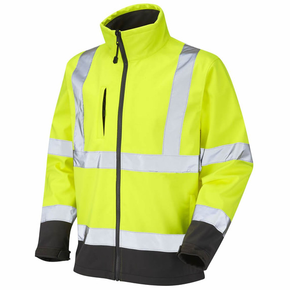 Blackrock Hi Vis Soft Shell Jacket Yellow