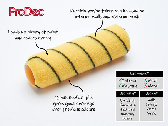 ProDec Emulsion Roller Kits 9" x 1.75"