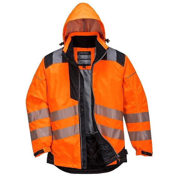 Portwest PW3 Hi-Vis Winter Jacket