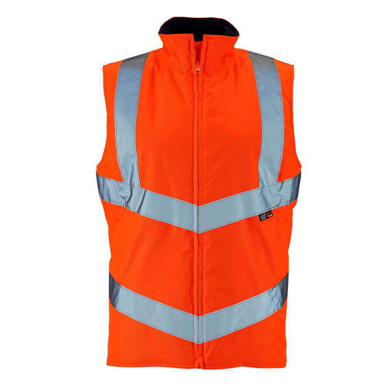 Supertouch Ladies Hi Vis Orange Anjali Body Warmer