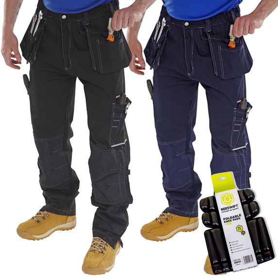 Beeswift Shawbury Multi Purpose Trouser + Free Knee Pads