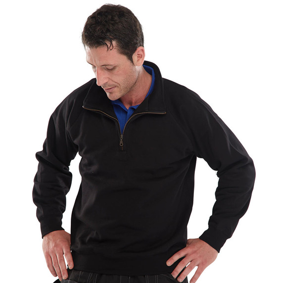 Beeswift Quarter Zip Pc S/Shirt