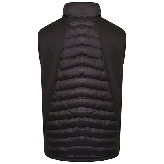 JCB Trade Hybrid Padded Gilet Black 