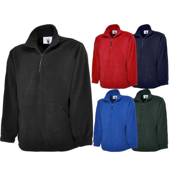 Uneek Premium 1/4 Zip Micro Fleece Jacket